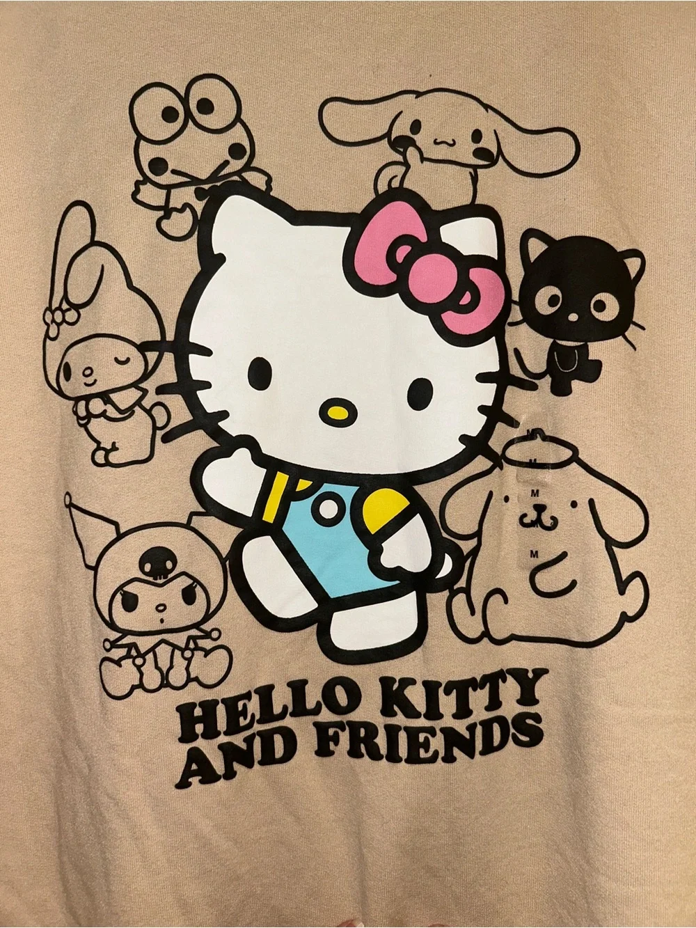NWOT Hello Kitty and Friends Crewneck Sweatshirt Ladies Size Medium
